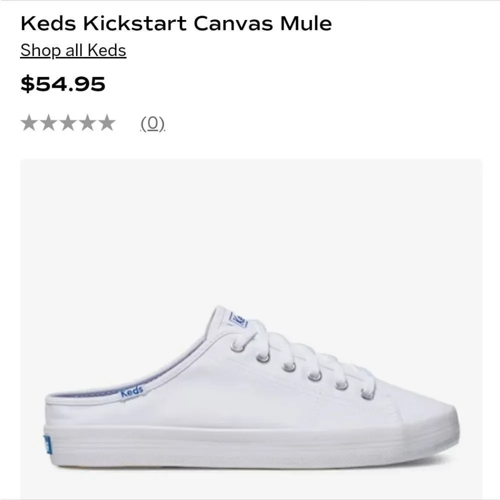 Keds Kickstart Canvas Mule Sneaker